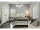 Bedroom featuring hardwood floors, neutral walls, natural light and white trim at 148 Canton St, Alpharetta, GA 30009