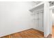 The closet space offers custom wire shelving perfect for optimal storage and organization at 210 Walker Sw St # 3, Atlanta, GA 30313