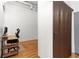 Bright office with hardwood floors and space for a desk at 210 Walker Sw St # 3, Atlanta, GA 30313