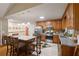 Bright kitchen offering stainless steel appliances and a kitchen island with barstool seating at 345 Jesse Martin Trl, Canton, GA 30115