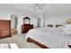 Main bedroom with wood furniture and carpet flooring at 3455 Jasmine Sw Way, Atlanta, GA 30331