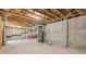Unfinished basement ready to be converted into an entertainment area, gym, or additional living space at 6065 Crescent Landing Dr, Cumming, GA 30028