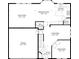 Floor plan features a Gathering room, kitchen, garage, living room, dining room, and foyer layout at 6065 Crescent Landing Dr, Cumming, GA 30028