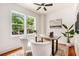 Cozy home office with natural light, hardwood floors, and stylish decor, perfect for remote work at 905 Gaston Sw St, Atlanta, GA 30310