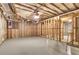 Unfinished basement featuring concrete floor, insulated walls, and exposed ductwork at 26 Trillium Ln, Acworth, GA 30101