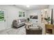 Relaxing living room with comfortable seating, calming decor, and a stylish rug, ideal for unwinding at 2516 Cherry Hill Ln, Atlanta, GA 30360