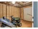 Unfinished shed interior, ready for customization or storage at 2516 Cherry Hill Ln, Atlanta, GA 30360
