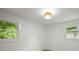 Bright bedroom featuring neutral paint and views from two windows at 569 Oakside Sw Dr, Atlanta, GA 30331