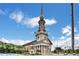 Beautiful church exterior with classic architectural details under a bright sky at 775 Tribble Cove Dr, Lawrenceville, GA 30045