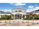 Jacqueline Casey Hudgens Center for the Arts featuring a domed roof, columns, and landscaped entryway at 775 Tribble Cove Dr, Lawrenceville, GA 30045