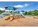 Fun playground with colorful slides and play equipment for outdoor activities at 775 Tribble Cove Dr, Lawrenceville, GA 30045