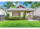 Charming single story home with a well manicured lawn, quaint front porch, and picket fence at 176 Ormond Se St, Atlanta, GA 30315