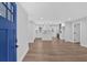 Spacious living room featuring laminate flooring and lots of natural light at 2326 Brackett Sw St, Marietta, GA 30060