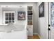 Close up of the Murphy bed and shelving unit in the bedroom at 611 Pickett Se St, Atlanta, GA 30316
