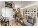 Living room with musical instruments, recessed lighting, and bookshelf at 611 Pickett Se St, Atlanta, GA 30316