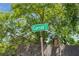 Carroll Street sign with lush greenery and a hint of brick chimney in the background at 611 Pickett Se St, Atlanta, GA 30316