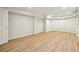 Open basement with neutral paint color and vinyl flooring at 2503 Regency Lake Dr, Marietta, GA 30062
