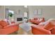 Bright living room with a fireplace, hardwood floors, and ample seating at 793 Fairington Pl, Lawrenceville, GA 30044