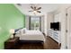 Comfortable bedroom with balcony access and ample natural light at 1300 Dekalb Ne Ave # 221, Atlanta, GA 30307