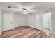 Spacious bedroom with wood-look floors and ample closet space at 275 Mountain Way, Covington, GA 30016
