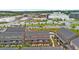 Areal view of the neighborhood and community with similar townhomes at 6370 Cortland Walk, Alpharetta, GA 30005