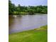 Scenic lake view surrounded by lush greenery, offering a tranquil and picturesque natural landscape at 2675 Portabella Ln, Cumming, GA 30041