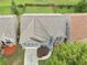 Aerial view of the home showcasing its landscaped front yard and roof at 3430 Grand Manor Trl, Snellville, GA 30039