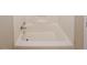 The bathtub is a large and inviting space for a relaxing soak at 3697 E Bay St, Duluth, GA 30096