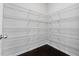 Spacious pantry featuring white wire shelving for optimal storage solutions at 2182 Talmai Dr, Snellville, GA 30078