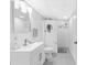 Modern bathroom with a sleek vanity, toilet, and shower area, offering a clean design at 350 Westchester Way, Canton, GA 30115
