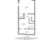 Floor 1 blueprint shows layout of basement and garage area at 3641 Ridge Towne Dr, Duluth, GA 30096