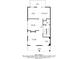 Floor 2 blueprint shows layout of kitchen, living, and dining areas at 3641 Ridge Towne Dr, Duluth, GA 30096