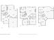 Floorplan schematic exhibiting the layout of all three stories at 1838 Lakeview Bend Way, Buford, GA 30519