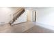 Basement stairs with carpet at 3960 Rocmar Dr, Snellville, GA 30039