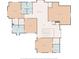 Second floor plan featuring multiple bedrooms, bathrooms, a Gathering room and walk in closets at 4224 Dogwood Bend Park, Berkeley Lake, GA 30096