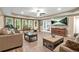 Relaxing living room with lots of natural light, comfortable seating and wood-look floors at 702 Crescent Cir, Canton, GA 30115