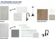 Kitchen features white cabinets, black hardware, quartz countertop, and subway tile backsplash at 754 Auguste Ave, Decatur, GA 30033