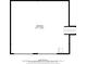 Floor plan of the garage with stairs to the main level at 3966 N Indian Nw Cir, Kennesaw, GA 30144