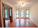 Living room features hardwood floors and bay windows at 3966 N Indian Nw Cir, Kennesaw, GA 30144
