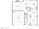 First floor plan featuring living room, kitchen, den, dining room, breakfast nook, bathroom, garage, and entry foyer at 5925 Whitney Ct, Cumming, GA 30041