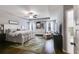 Spacious main bedroom offers a ceiling fan, sitting area, ensuite bathroom and a large bed at 13 Westbrook Rd, Carrollton, GA 30116