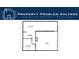Schematic of the basement showing the garage, utility room, and bonus room. Includes dimensions and layout at 3692 Belmont Abbey Dr, Decatur, GA 30034