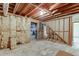 Unfinished basement with exposed wood framing and utilities, ready to be transformed at 859 Sangria Ct, Lawrenceville, GA 30043