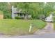 Charming blue home with well-manicured lawn and a white mailbox at 859 Sangria Ct, Lawrenceville, GA 30043