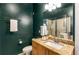 Elegant bathroom showcasing a sleek vanity, modern fixtures, and a glass shower with great finishings at 870 Inman Village Ne Pkwy # 305, Atlanta, GA 30307