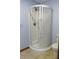Corner shower unit with a sliding door, and a toilet at 430 English Ivy Way, Woodstock, GA 30188