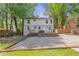 Beautiful backyard featuring a deck and lush landscaping at 2048 Mcafee Rd, Decatur, GA 30032