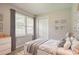 Comfortable bedroom with window at 3420 Leisure Ln, Atlanta, GA 30349