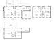 Detailed floor plan showcasing the layout of the home's three levels with room dimensions at 4366 Cedar Wood Sw Dr, Lilburn, GA 30047