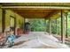 Covered garage space providing ample room for parking and storage at 4366 Cedar Wood Sw Dr, Lilburn, GA 30047